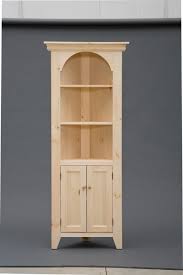 eb22 pine 2 door corner cupboard