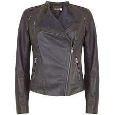 Mint Velvet Graphite Leather Suede Jacket 370 Liked On Polyvore Featuring Outerwear Jackets Grey Women Leather Jacket Leather Jackets Women Clothes