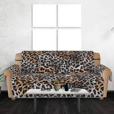 This beautiful baroque style sofa napoleon iii has a beautiful leopard fabric is studded, the structure is made of beech, the gilding is gold leaf. Sayolala Sofa Slipcover Fashion Leopard Grain Sofa Cover Anti Slip Quilted Sofa Couch Resistant Elastic Straps Chair Pet Dog Kids Mat Set Furniture Protector Home Decor Home Urbytus Com