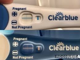Clear Blue Faint Positive Or Evap Line Help Getting Pregnant Babycenter Australia