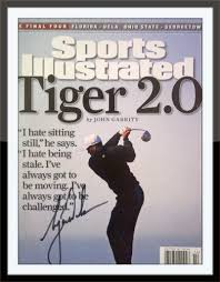 Framed Tiger Woods Authentic Autograph With Ceritficate Of Authenticity You Can Find Out More Details At Sports Illustrated Covers Tiger Woods Sports Books