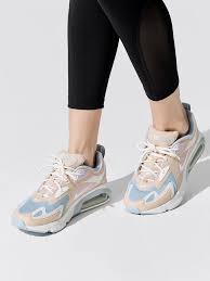 Nike Air Max 200 In Barely Rose Summit White Fossil Stone By Nike From Carbon38 In 2020 Nike Air Max Nike Air Shoes Nike Air Max 90 White
