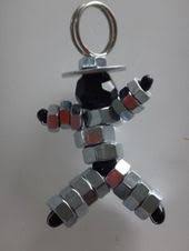 Tuto Porte Cle Fete Des Peres En Boulons Un Cadeau Ideal Pour Les Papas Bric