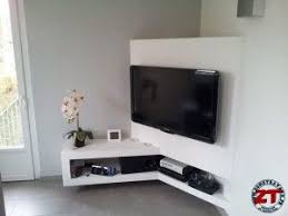 Tuto Creation D Un Meuble Tv En Placo Meuble Tv En Coin Meuble Tv Placo Meuble Tv