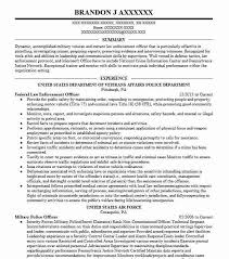 Resume examples see perfect resume federal resume—examples and 25+ writing tips. Federal Law Enforcement Officer Resume Example United States Secret Service Chandler Arizona