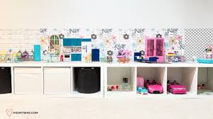 She plays with it all the time, it made all the hours making it pure heaven to see her enjoy it. Diy Barbie House Why A Ranch Design Is Better For Play I Heart Bins