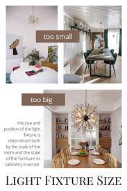 Jrl Interiors How To Select Light Fixtures Light Fixtures Contemporary Furnishings Interior
