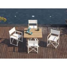 This category of commercial grade furniture extends itself to several of our seating, lounge, and table products to add both elegance and comfort to any outdoor space. Alaska Natural Teak Square 4 Seater Dining Table Mw 100 Outdoor Commercial Furniture Garden Furniture