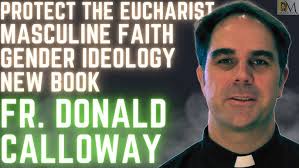 Father Calloway talked about the Holy Family and the importance of  consecration to Saint Joseph