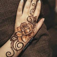 48 Likes 7 Comments مشغل روفان الحناء Fatmahalnasser7 On Instagram حنا حنه نقش نقشات Rose Mehndi Designs Modern Mehndi Designs Henna Flower Designs