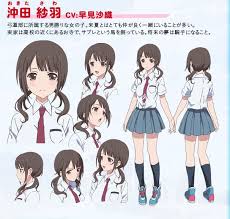 okita sawa anime character design character design anime characters