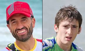 Walter Bouzán y Adrián Martín otra nueva K2 que luchará por la victoria en  el Sella