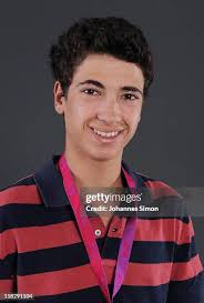 Rosa Riera of Siemens poses during a portrait session at the Digital...  News Photo