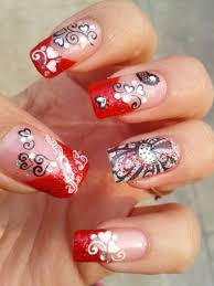 If you have some manicure ideas for the coming valentine's day, please share your nail art pictures to us. Easy Valentine S Day Nail Art Ideas Bellatory Fashion And Beauty