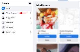 How To View Pending Friend Requests In Facebook