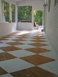 Painted Wood Deck Of Porch Outdoor Flooring Porch Flooring Patio Flooring