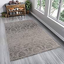 Tapiso Floorlux Teppich Flachgewebe Sisal Optik Modern Meliert Grau Silber Schwarz Floral Ornament Vintage Wohnzimmer Kuch In 2020 Flachgewebe Teppich Vintage Teppiche
