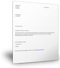 Widerruf Vertrag Muster (kostenloses Word-Dokument)