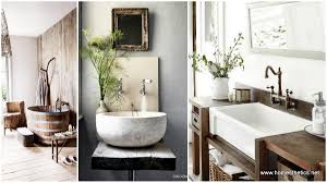 A complete list of small bathroom ideas. 17 Rustic And Natural Bathroom Inspiration Ideas