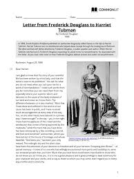 Submitted 11 months ago by ytfulyinggg. Letter From Frederick Douglass To Harriet Tubman Harriet Tubman Frederick Douglass