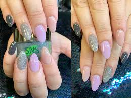 See more ideas about sns colors, sns nails, sns nails colors. 4 Seasons Nails Sns Combination Pinky Nude Pf 004 Dark Grey M5 Purple Pf 073 And Silver Glitter Gcp59 4seasons Nails Wellington Facebook