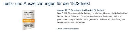 Active in 1 market(s) 1822direkt ownership, investors, and shareholders 1822direkt Kredit Erfahrungen Test 2021