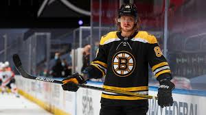 During friday's game of södertälje and modo in the swedish hockeyallsvenskan league, a. Pastrnak Out In Game 4 For Bruins Against Hurricanes In East First Round