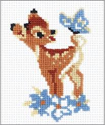 Cross stitch patterns featuring antiques by kooler design studio. Riolis Bambi Cross Stitch Kit 123stitch