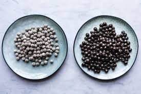 To determine whether you're buying sago or tapioca pearls, check the ingredients list in the packaging. All About Sago And Tapioca Pearls