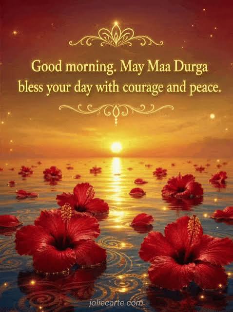 good morning durga maa - Free card 🙏 - JolieCarte