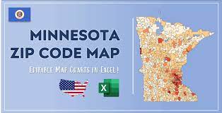 Whether you've moved to a new location and need to know your zip code fast or you're sending a gift or a letter to someone and don't have have their zip code handy, finding this information is faster and easier than ever thanks to the inter. Minnesota Zip Code Map And Population List In Excel
