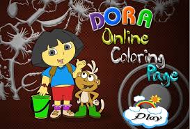 Color the coloring pages of cartoon ,,on your phone in this virtual coloring,, game and painting book.,, it so easy that even,, toddler can play, paint & draw dora. Dora Boots Online Coloring Page Game Play Free Dora The Explorer Games Games Loon