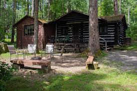 Many amenities are offered such . Cabin 8 Cook Forest Cabins
