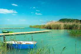 Ungarn Balaton Magyarorszag Ekkor 2019 Lake View Backpacking Es Travel