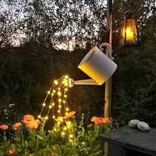 Fairy Wire Spray Strands Waterfall Lights 5 Six Ft Strands 20 Warm White Leds Per Strand 100 Total Lights Waterfall Lights Can Lights Warm White Fairy Lights