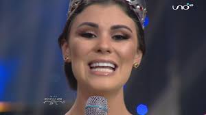 Lenka Nemer hace su última pasarela como Miss Bolivia 😍👑 ¡Gracias Lenka  por representarnos como lo hiciste! , #RedUnoDigital #PromocionesGloria