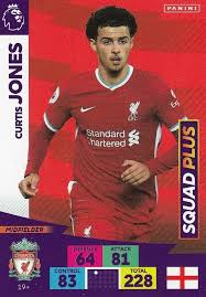 This guy is an amazing b2b on fifa 21 i have to say. 2020 21 Panini Adrenalyn Xl Pl Plus Curtis Jones Liverpool Squad Plus 19 Ebay Soccer Cards Liverpool Squad Liverpool
