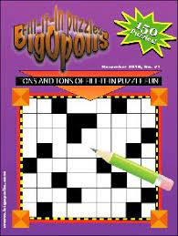 It is designed to be a bit more challenging. Free Printable Fill It In Word Puzzles At Bigopolis Fill In Puzzles Word Puzzles Gym Games For Kids