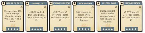The legendary perks system in fallout 76 grants your characters up to a total of six legendary perk card slots. Fallout 76 Op Unarmed Weapons Build Fallout 76 Kevduit