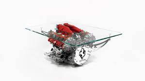 Quick and easy v8 engine coffee table build.instagram: Ferrari Engine Coffee Table Exotic Car Rental Blog Mph Club