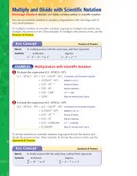Multiply And Divide With Scientific Notation