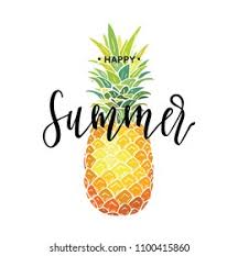 We have an extensive collection of amazing background images carefully chosen by our community. Happy Summer Inscription On Background Pineapple Stock Vector Royalty Free 1100415860