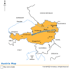 The cities of austria get a huge number of tourists all through the year. Map Of Austria Austria Tours Austria Tour Packages Tours In Austria City Tours In Austria Adventure Tours In Austria