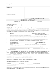 Notary acknowledgements verify the authenticity of sworn read about the importance of a notary acknowledgement, and how to obtain one yourself. Or Heirship Affidavit Complete Legal Document Online Us Legal Forms
