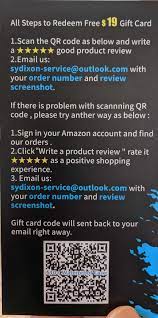 I have a deal that can net you a free $15 just for giving a $50 amazon gift card. Amazon Is Recommending Products With Reviews Written By Bribed Customers As Amazon S Choice