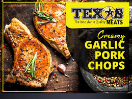 Hands down, these are the best pork chops i have ever had. Texas Meats Zimbabwe Creamy Garlic Pork Chops These Creamy Garlic Pork Chops Are Smothered In A Garlic Cream Sauce With Whole Garlic Cloves This Recipe Is Quick And Easy To Make