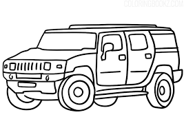 1500 x 1266 jpeg 353 кб. Hummer H2 Coloring Page Coloring Books