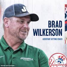 The New York Yankees today announced that Brad Wilkerson has been named an  assistant hitting coach.