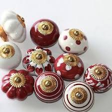 Mobelknopf Mobelgriff Mobelknopfe Keramik Mobelknaufe Knaufe Bordeaux Rot Weiss Ebay Mobelknopfe Keramik Schrankknopfe Mobelknauf