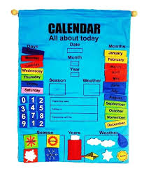 All About Today Fabric Wall Chart